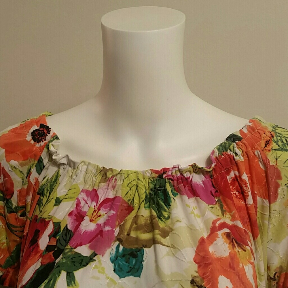 NWT JM Collection Stretch Top - Picture 4 of 6